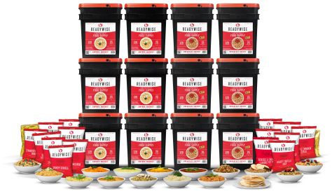 1,440-Serving Survival Food Supply/720 Entrées+720 Breakfasts