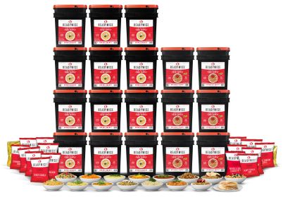 2,160-Serving Survival Food -1,440 Entrées+720 Breakfasts