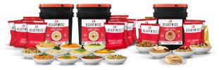 360-Serving Emergency Food Kit - 240 Entrées + 120 Breakfasts