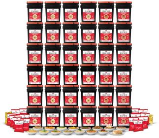 4,320-Serving Emergency Food/2,880 Entrées+1,440 Breakfasts