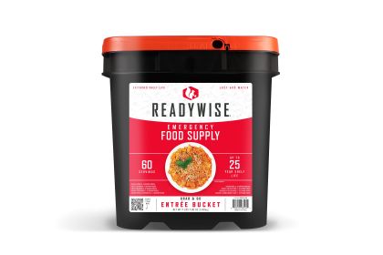 60-Serving Emergency Entrée Bucket – Grab-and-Go Meals