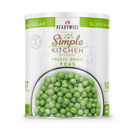 Freeze-Dried Peas – Long-Term Survival Vegetable Supply
