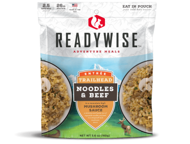 Trailhead Noodles & Beef – 6 Ct Case – Survival Meal Pouches
