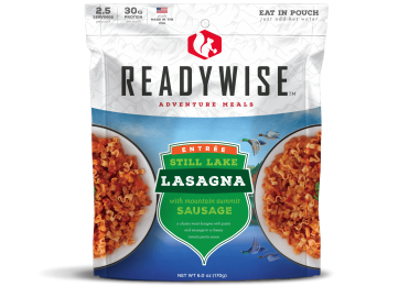 Still Lake Lasagna with Sausage – 6 Ct Case – Emergency Meal