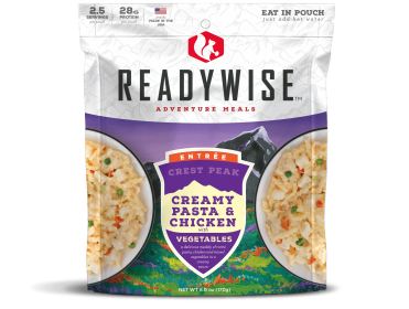 Crest Peak Creamy Pasta & Chicken/6 Ct Case – Survival Meal