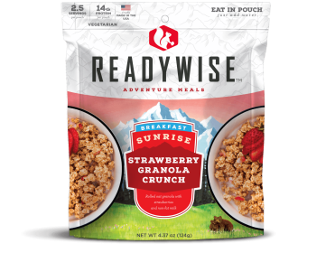 Sunrise Strawberry Granola Crunch – 6 Ct Case – Survival Meal