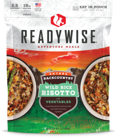 Backcountry Wild Rice Risotto w/Vegetables/ 6 Ct: Meal Pouches