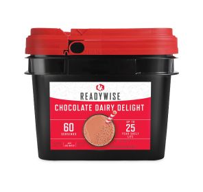 Chocolate Whey Milk – 60-Serving Bucket for Emergency Use