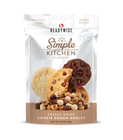 6-pk Case – Freeze-Dried Cookie Dough Medley for Emergency