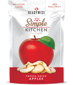 6pk Case Freeze-Dried Sweet Apples – Nutritious Survival Snack