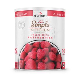 Freeze-Dried Raspberries – Long-Term Emergency Fruit Supply