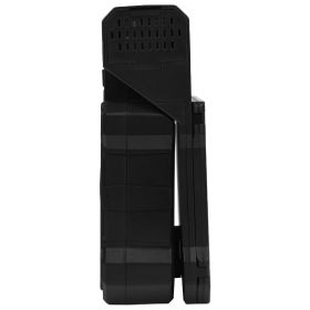 20000mAh Rechargeable Solar Fan LED Lantern 8 Inch Portable Cordless 7W