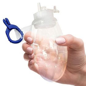 Silicone Bulb Evacuator 100 Ml. Sterile Wound Drainage Bulb. Leakproof Surgical Drainage Bulb. Single-Use Wound Drainage Reservoir. Post-Operativ