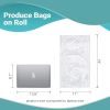 Pack of 6000 Utility Storage Bags on Rolls 11 x 19. High Density Flat Bags 11x19. Ultra Thin Design 0.5 mil. Plastic Bag Rolls for Storing and Transpo