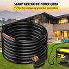 VEVOR 30Ft 50Amp Generator Extension Cord 6 Gauge STW 6/3+8/1 Generator Cord Generator Power Cord N14-50P to Bare Wire Cut Wire Cord Extension Power C