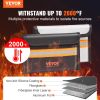 VEVOR Fireproof Document Bag, 2 pcs 8"x5" Fireproof Money Bag 2000°F, Fireproof and Waterproof Bag with Zipper and Reflective Strip, for Money