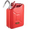 VEVOR Jerry Fuel Can, 5.3 Gallon / 20 L Portable Jerry Gas Can with Flexible Spout System